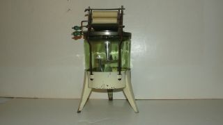 1930s Busy Betty Green Depression Glass Toy Washing Machine No.  354 4
