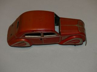 TippCo 1930 ' s Streamline Tin toy car 4