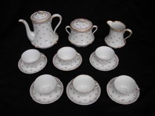 Limoges,  French Porcelain Tea Or Coffee,  Early 20th Century.
