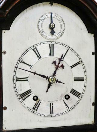 Antique German 8 Day Arched Top Mantel Clock W & H Gong Striking Bracket Clock 8