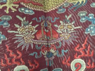 Embroidered Chinese Qing Dynasty Robe, 5