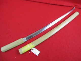 Signed Japanese Katana Samurai Sword By Awataguchi Omi No Kami Tadatsuna Ca.  1715