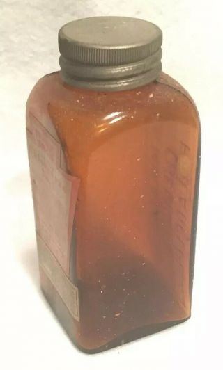 Antique Chlorodyne No.  1 Morphine Cannabis Indica Apothecary Pharmacy Bottle Rare 12