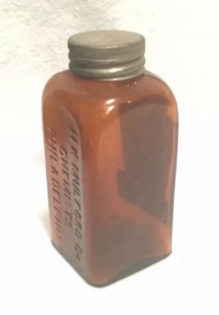 Antique Chlorodyne No.  1 Morphine Cannabis Indica Apothecary Pharmacy Bottle Rare 4