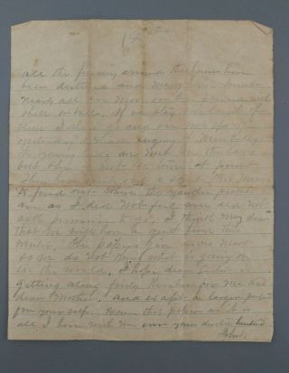 1865 Civil War Letters Confederate Soldier Mead Lee Young Fredericksburg 1875 7