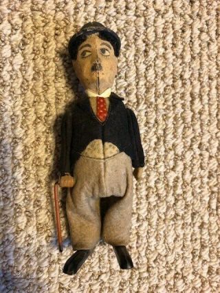 Vintage Rare Wind Up Charlie Chaplin Toy Schuco