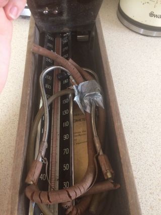 Down Brothers Vintage Sphygmomanometer And Stethoscope