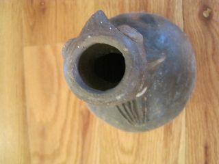 Clay ? Owl Pottery Water Jug ? Hole on Top Old Asian Chinese ? 5