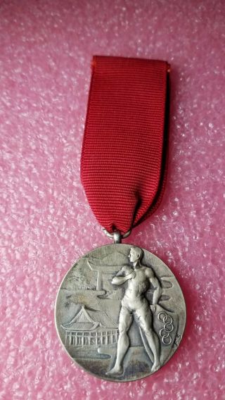 Vintage Japan 1932 Olympics Medal Badge