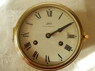 Schatz Royal Mariner Brass Wall Clock