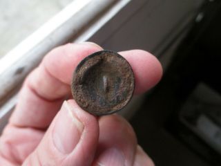 CS Confederate Civil War Relic Coat Button Dug Marietta,  Georgia near RR tracks 5
