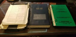 Flight Crew Check Lists Uh - 1d /h And Eh - 1h Helicopter Pilot Binder 1979