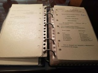 Flight Crew Check Lists UH - 1D /H and EH - 1H helicopter pilot binder 1979 4