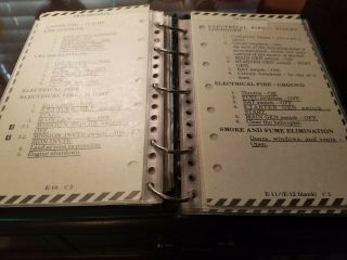 Flight Crew Check Lists UH - 1D /H and EH - 1H helicopter pilot binder 1979 6