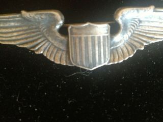 WW11 Sterling Air Force Wing Pin 3.  25 