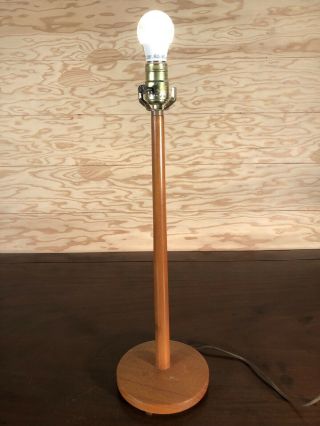 Luxus Swedish Teak Table Lamp Mcm Wegner Perriand Juhl Wormley Gibbings Aalto