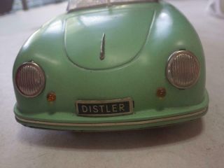 Distler Electromatic (Germany) Light Green Porsche 356 Cabrio Tin/Electric 1:15 2