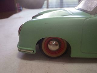 Distler Electromatic (Germany) Light Green Porsche 356 Cabrio Tin/Electric 1:15 4