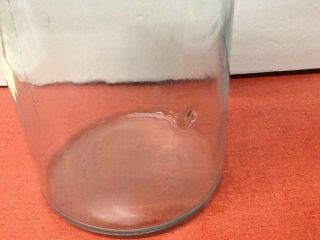Antique J.  T.  Baker Chemical Co.  aqua Apothecary Bottle /Jar 3