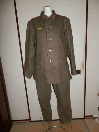 WW2 Japanese Army 98 system battle pants.  1943.  Very Good 2 - 2 11