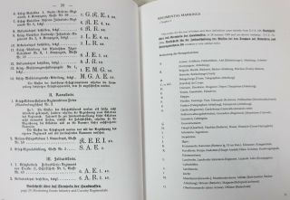 WW1 Reference Book IMPERIAL GERMAN REGIMENTAL MARKING (Revised) JEFF NOLL 1988 5