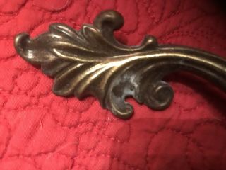 60 Vintage French Provencial Drawer Handles Pulls Antique Brass Color 7 1/2 Inch 10