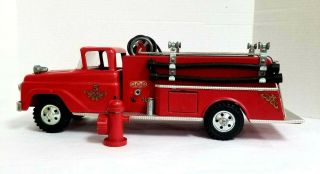 Rare 1950 ' s Tonka 3 Fire Truck Play Set.  BOX. 3