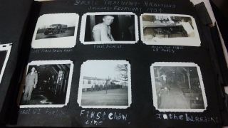 Military Photo Album 1954 - 1957 | 380 Pictures Basic Training Deployment & Home 4