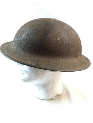 Wwi Ww1 Us U.  S.  Doughboy Helmet,  Army,  M1917,  Liner,  Brodie,  Military,  Steel