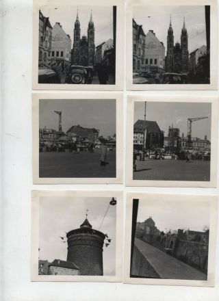 1954 Nuremberg Germany Pictures Photos Herzo Base Army Military Soldiers Church 2