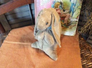 8 " 2016 N.  Young Folk Art Stuffed Tall Bunny - Reserved For Newworldautosales