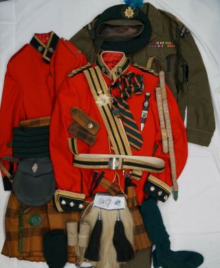 Cold War Era Canadian The Irish Regiment Majors Uniform Grouping Major Creese