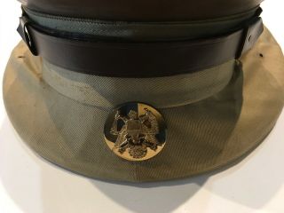 Very Good WWII U.  S.  Army Service Cap Hat Size SUMMER 7 1/8 WW2 6