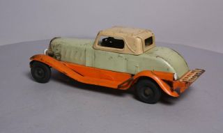Girard Pressed Steel Deluxe Coupe Wind - Up Toy 2