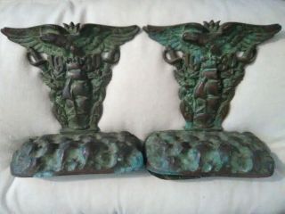 1930 Us Naval Academy Antique Bookends