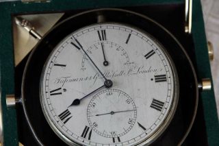 1830s English Marine Ship chronometer Tupman J.  44 8 DAYS 7