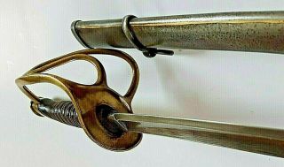 AMERICAN CIVIL WAR M 1860 AMES CAVALRY SABER SWORD DATED 1865 9