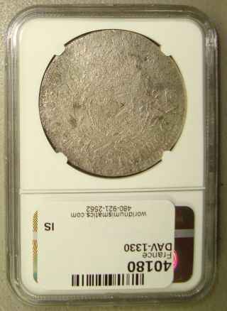 1762 La Dromadaire Shipwreck Recovered 1727 - S France Silver Ecu NGC 4