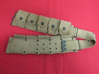 Wwi Us Army Mills Made Rifle Cartridge Belt Size 44 ".