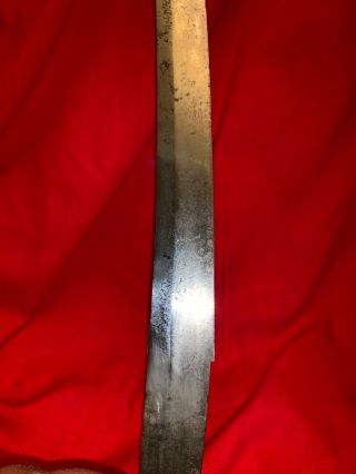 JAPANESE SAMURAI SWORD KATANA EDO RARE BLADE WWII US MILITARY CAPTURED NO TSUBA 6