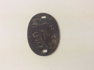 Authentic Wwii Japanese Dog Tag Bring Back