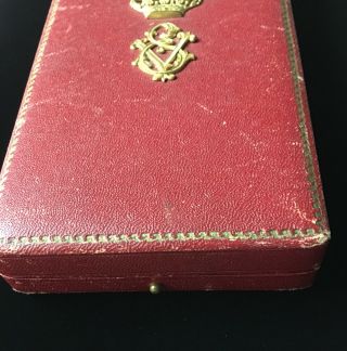 Imperial Italia Italy Empty Box for Order of Crown Cross Badge,  Ordre Medal 4