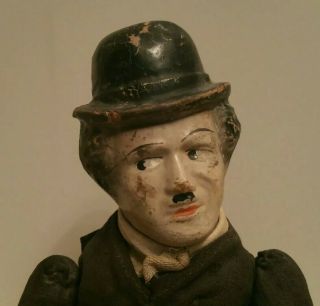Rare Vintage Antique 1918 Charlie Chaplin Gee Tumbling Toys - Wind Up Toy - Gund 2