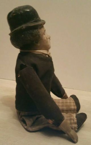 Rare Vintage Antique 1918 Charlie Chaplin Gee Tumbling Toys - Wind Up Toy - Gund 4