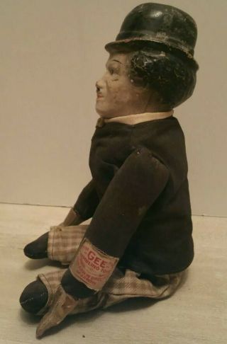 Rare Vintage Antique 1918 Charlie Chaplin Gee Tumbling Toys - Wind Up Toy - Gund 5