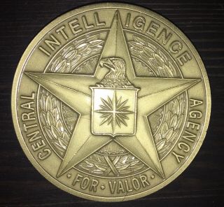 Cia Central Intelligence Agency Valor Medal