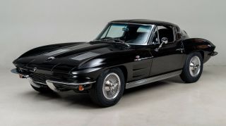 1 1963 Vette Corvette Sport Car 43 Chevrolet 18 Vintage 24 Carousel Black 12 4