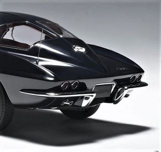 1 1963 Vette Corvette Sport Car 43 Chevrolet 18 Vintage 24 Carousel Black 12 9