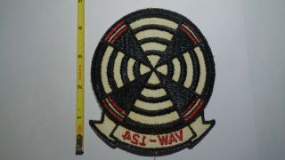 Extremely Rare Vietnam Era VAW - 124 Carrier Airborne Early Warning Squadron Patch 2