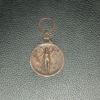 Greece Victory Medal 1918 Ww1 Rare Medal Greek